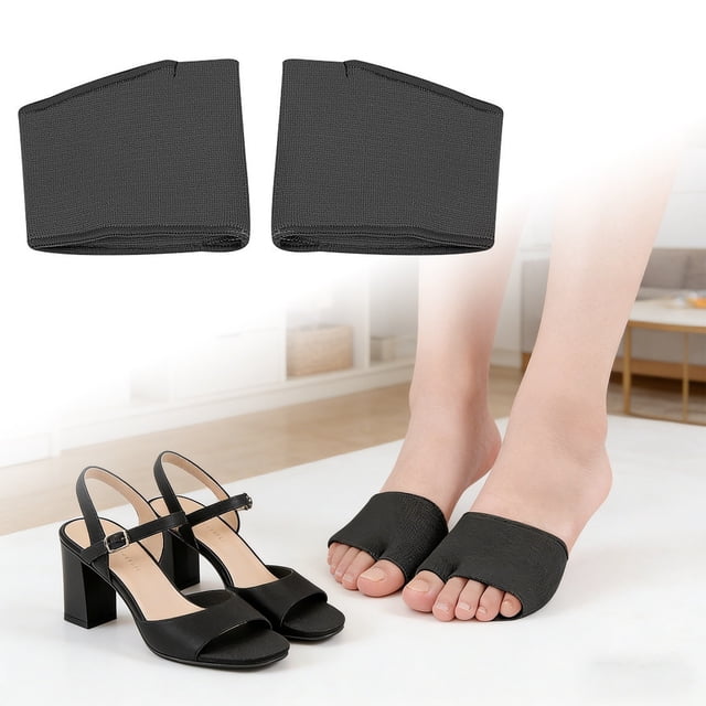 BotaniNest Thick Soft Front Pad For Hallux Valgus Care Comfortable Gel For High Heels Unisex