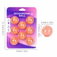 thumbnail image 3 of EDHITNR 1 Set Peach Deodorizing Balls Long Lasting Air Freshener for Litter Box Bathroom Car Pet Carrier, Compact Odor Eliminator for Living Room Closet Shoes, 3 of 6