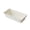 White B, variant on Adjustable Connectable Drawer Organizer Stackable Plastic Storage Bins Divider White Small Square