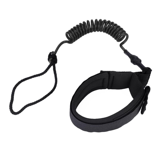 Peahefy Stand Up Paddle Board Coiled Spring Leg Foot Rope Surfing Leash for Surfboard, Foot Leash