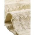 thumbnail image 6 of DARING DIVA Women's Lounge Sets Ribbed Knit Short Sleeves Pajamas with Shorts S Khaki, 6 of 7