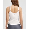 thumbnail image 2 of BALEAF Tankini Tops for Women High Neck Swim Top Modest Bathing Suit Top Long Tank Top for Swimming Star White 42, 2 of 7