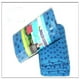 thumbnail image 3 of Toalla de yoga antideslizante para pilates, material de microfibra, puntos de agarre en forma de trébol, perfecta para yoga caliente, portátil con bolsa de transporte, tela de poliéster, 3 of 5