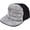 Silver, variant on Fashion Diamond Studded Baseball Caps Flat Brim Outdoor Hats Bling Punk Snapback Cap Jazz Hip Hop Cap