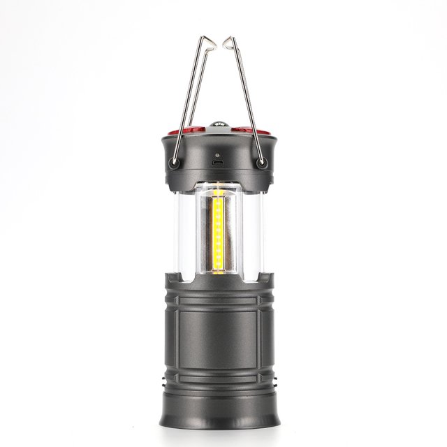 Linternas para acampar Accesorios para acampar Linternas LED recargables por USB, luces de huracán Base magnética para acampar, huracanes, caminatas, emergencias, apagones