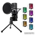 thumbnail image 3 of USB Gaming Microphone , X1R RGB Microphone for PC Computer, 3 of 10