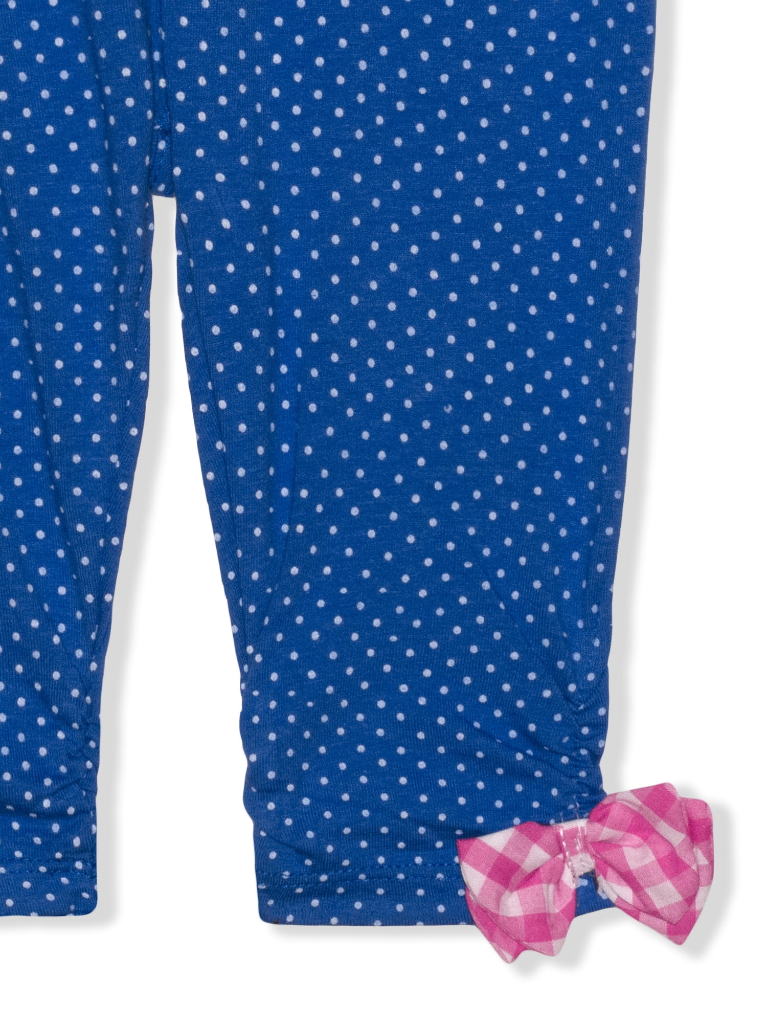 Nannette Baby Girl YD DOT CAPRI LEGGING SET, Size 6 Months-24 Months