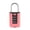 Pink, variant on Green-TSA Code Lock for Travel Luggage, Changeable Password, for Subscribers, Document, Design, Durable Cabinet Padlock