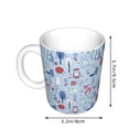 thumbnail image 2 of Disketp Animal Large Coffee Mug with Handle Tea Cup Novelty Coffee Cup for Men Women Office Work, 2 of 6