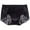 Black, variant on TSADFHJI Manmade Underwear Men Men and Women Drag Underwear Personality Lace Solid Color Briefs Underwear Xxxl Red