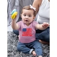 thumbnail image 2 of American Flag 4Th Of July. T-Shirt Infant -Image by Shutterstock,  24 Months, 2 of 4