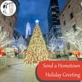 thumbnail image 5 of Los Angeles Skyline Hometown Holiday Greeting Cards | 10 Pack Bulk Set (4x6), 5 of 6