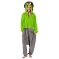 thumbnail image 2 of Sesame Street Adult Character Hooded Costume Pajama Union Suit Kigurumi Fleece 1PC Loungewear For Men Women Sleepwear, 2 of 7