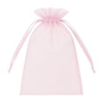 thumbnail image 2 of Efavormart 100 Pack Pink Organza Drawstring Gift Bags, 6" x 9" – Wedding Party Favor Bags, 2 of 3
