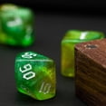 thumbnail image 2 of Cusdie 7-Die Acrylic DND Dice, Sickle Font Polyhedral Dice Set for Role Playing Game Dungeons and Dragons D&D Dice Pathfinder, 2 of 5