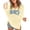 Yellow #078, variant on Beach Cover Up for Women Letter Print Crochet Tops Beach Sweater | Long Sleeve, Crew Neck, Split Hem, Swim Swimsuit Coverup, Lightweight Summer Sweater, Vacation Beach outfits,2XL