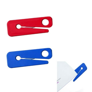 24 Pcs Letter Openers Plastic Razor Blade Envelope Slitter Lot Paper Knife  Sharp, 1 - Kroger