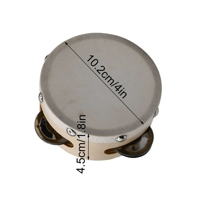Tambourines 4/6/7/8/9/10 Inch Hand Tambourine Aluminum Alloy