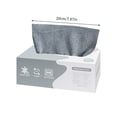 thumbnail image 3 of 20pcs/box Soft Microfibre Cleaning Cloths Safe For Fragile Surfaces Daily Household Tasks Kitchen Oil Absorbent Wipes, 3 of 9
