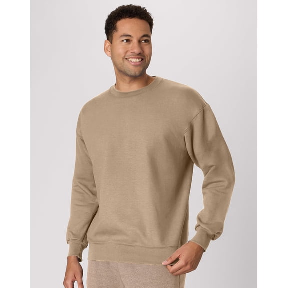 Hanes Sweatshirt, Heavyweight Fleece Sweatshirt, Crewneck Pullover for Men