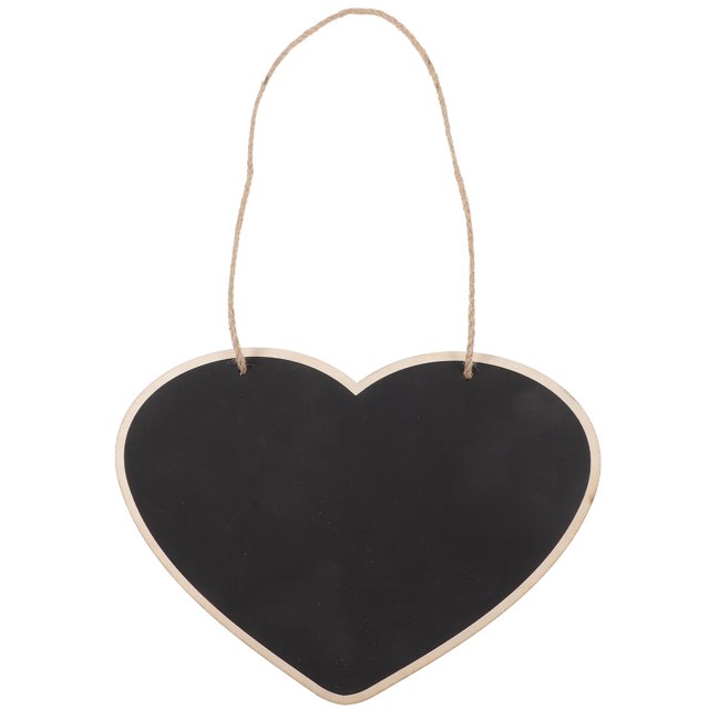 Luxshiny Outdoor Chalkboard Black Wood for Birthday Parties 1 Pcs