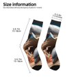 thumbnail image 2 of Sigee Coral Fish Dolphin for Premium Children's Socks Unisex School Kids Boys Girls,Soft and Comfy Kids' Socks, 2 of 5