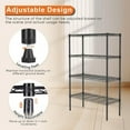 thumbnail image 4 of Storage Shelving Unit 5-Tier, Adjustable Metal Wire Racks Heavy Duty Standing Shelf Organizer for Kitchen, Closet, Pantry, Garage, Bathroom, Laundry, 4 of 8