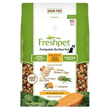 Freshpet Fresh Baked Grain Free Chicken Recipe Dog Food Freshpet Fresh Baked Grain Free Chicken Recipe Dog Food
