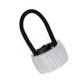 thumbnail image 2 of EeaseCA Bandeau Queue de Cheval Punk pour Femmes et Filles Accessoire de Mode (Argent), 2 of 8