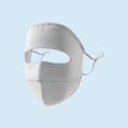 thumbnail image 2 of Shadoumai Summer face Gini Sunscreen mask, Full face ice Silk Breathable face Protection Sunshade Cycling mask, 2 of 4