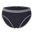 thumbnail image 5 of AWZXDE Seamless Panties Low Rise Bikini Underwear Comfort Stretch For Everyday With Lace Trim Grey, 5 of 5