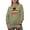 Sand, variant on Retro I'll Be in My Office, Auto Mechanic or Car Enthusiast Garage, Sand Hooded Sweatshirt or Hoodie, Small