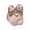 A002- White, variant on Squeeze Stress Toys, Gel Squeeze Stress Ball, Relaxation Squeeze Toys, Sensory Squeeze Toys, 2.5 Inch Pink Transparent Bunny Bubble Pop Squeezer Slow Rising Relaxation Squeeze