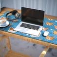 thumbnail image 3 of Long Mouse Pads for Desk,Cartoon Corgi Desk Mats on Top Of Desks, Desk Mouse Pad Extra Large with 3mm Non-Slip Base and Stitched Edge for Gaming,Office,Work,Home 35.4"x15.7", 3 of 6