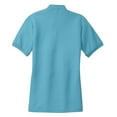 thumbnail image 6 of Yellow Rooster Women's Silk Touch Classic Female Polo Shirt Maui Blue 2XL, 6 of 6