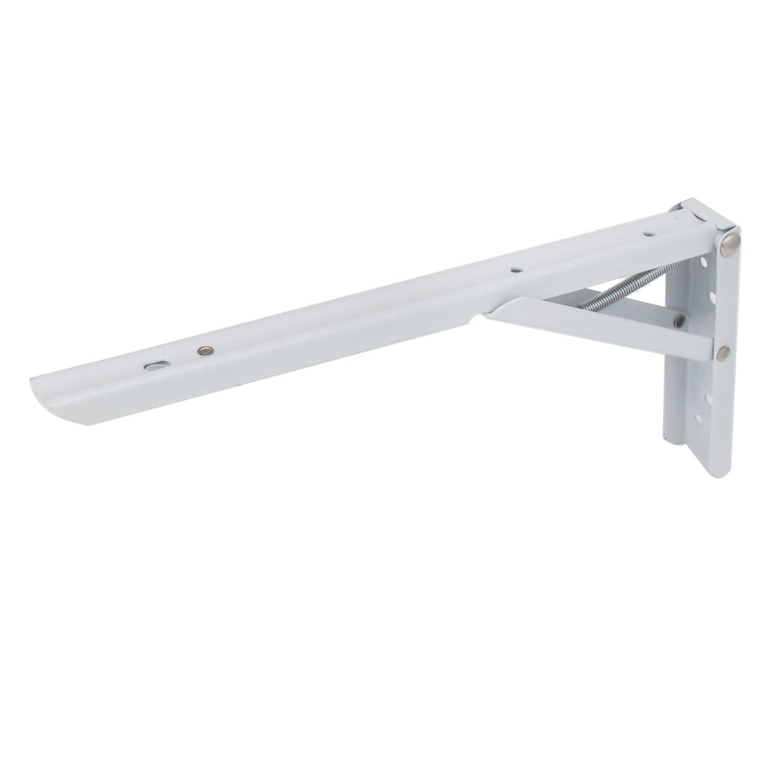Unique Bargains 12 X 5 L Shaped Metal Right Angle Folding Table Unique Bargains 12 X 5 L Shaped Metal Right Angle Folding Table Shelf Bracket White