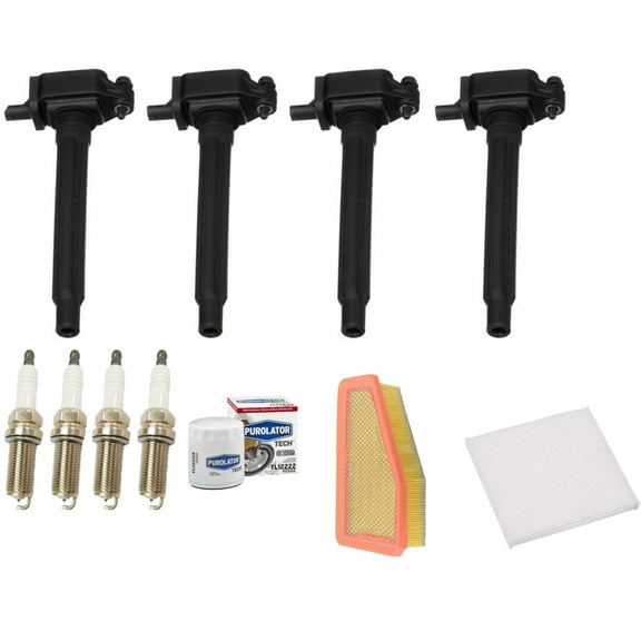 Tune Up Kit Ignition Coils Spark Plugs & Filters For 2020 Jeep Cherokee 2.4L