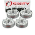 thumbnail image 5 of Sixity Auto 4 pc 2" 6x5.5 Wheel Spacers - Pickup Truck SUV M12x1.5mm 1.25in Studs Lugs, 5 of 5