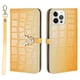 thumbnail image 1 of Funda con estampado de alce para iPhone 14 Pro Max con tarjetero, cordón, piel sintética, función billetera y protección contra caídas en las esquinas., 1 of 5
