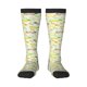 thumbnail image 1 of Fotbe Dachshund Dog Puppy Calcetas Divertidas Estampadas para Hombre y Mujer, Calcetas de Algodón hasta la Rodilla para Caminar, Correr, Enfermería y Embarazo, 1 of 6