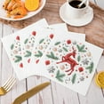 thumbnail image 5 of Herrnalise 13x13 inch 60 Sheets Napkin Christmas Tree Elk Snowflakes Luncheon Decoupage Napkins,3-Ply Christmas Theme Printed Napkins for Dinner and Party, Disposable Napkins Decorative, 5 of 8