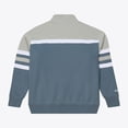 thumbnail image 2 of Men's Mitchell & Ness  Blue Boston Celtics Thunderstorm Head Coach Quarter-Zip Jacket, 2 of 4
