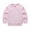 Pink, variant on Mercatoo Kids Boys Long Sleeve Crewneck Tee T-Shirt Toddler Boys Girls Solid Soft Basic Pullover Sweatshirt Winter Girls Clothes