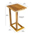 thumbnail image 2 of Casual Contemporary Living Solid Acacia C - Table - Natural, 2 of 11