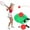 Red#617, variant on ddioayh High Elasticity Pickleball Trainer - Double Upgraded,Pickleball Rebounder,Durable Outdoor Indoor Training Aid Solo Practice Accessories for Beginner
