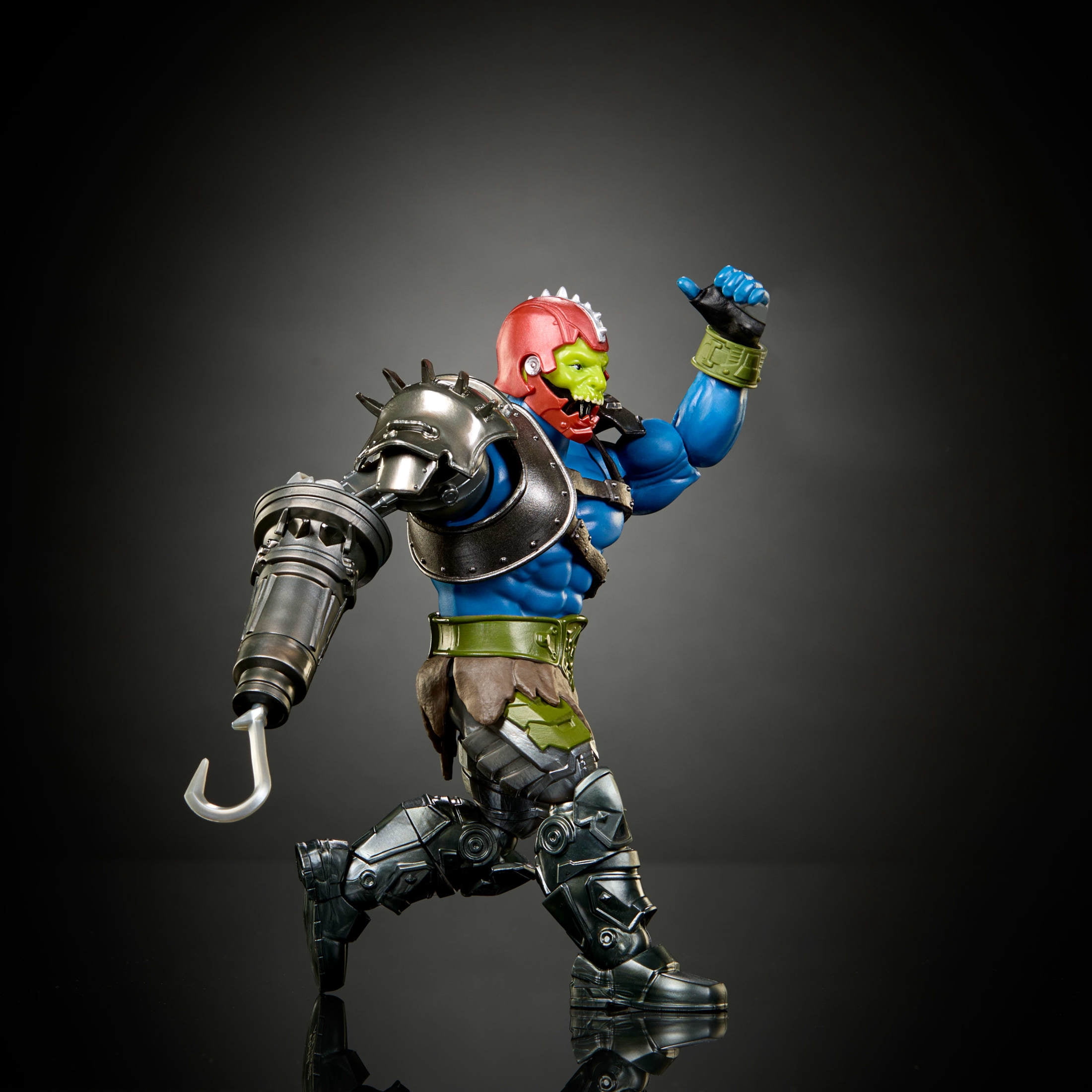 Masters of the Universe 2026 Movie Origins Deluxe Trap Jaw Action Figure Villain Toy, Accessories