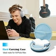 thumbnail image 7 of ProCase Hard Case for AirPods Max, Travel Carrying Headphone Case with Silicone Earpad Cover & Mesh Pocket, AirPods Max Protective Portable Storage Bag -Navy, 7 of 7