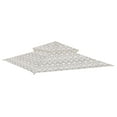thumbnail image 2 of YOSITiuu Replacement Canopy Top Cover for The Madaga Gazebo - Damask Beige, 2 of 6