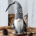 thumbnail image 5 of Gnomo de invierno nórdico hecho a mano, decoración navideña, decoraciones de gnomos, gnomos de peluche navideños, muñecos de duende sin rostro navideños, 5 of 5