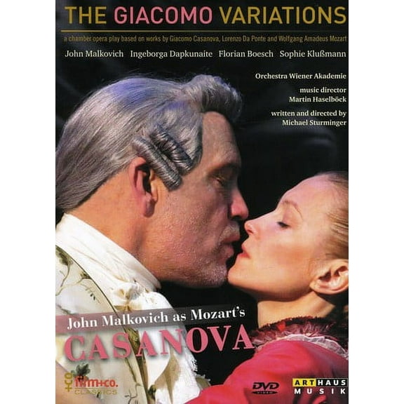 Mozarts Casanova With John Malkovich (DVD), Arthaus Musik, Music & Performance
